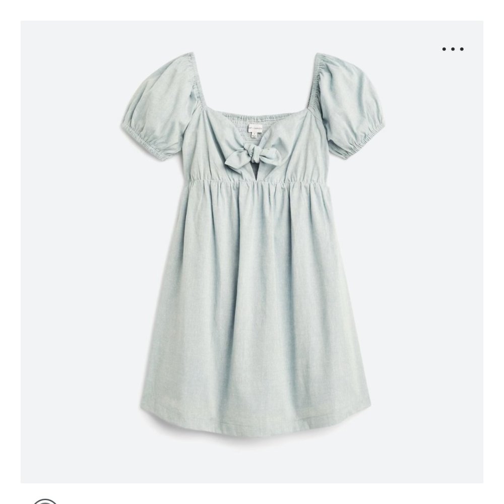 Auja Puff Sleeve Baby Doll Dress XL